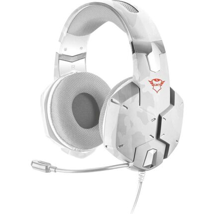 auriculares trust gxt322 carus gaming headset white pc + ps5