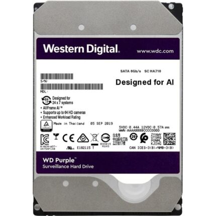 disco duro western digital 8tb 3,5 sata purple