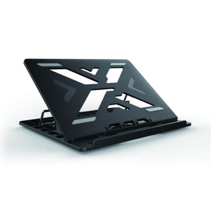 soporte refrigerador notebook conceptronic aluminio 7 alturas black