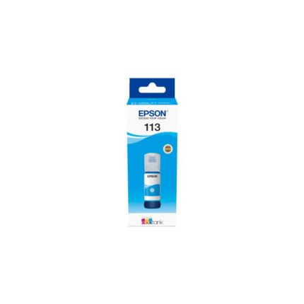 tinta epson bote 113 cyan t06b ecotank bottle