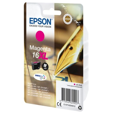 tinta epson c13t16334012 t1633 magenta 16xl