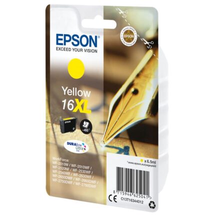tinta epson c13t16344012 t1634 16xl yellow
