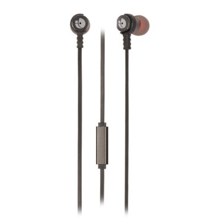 auriculares + microfono ngs crossrallysilver in ear aux grey
