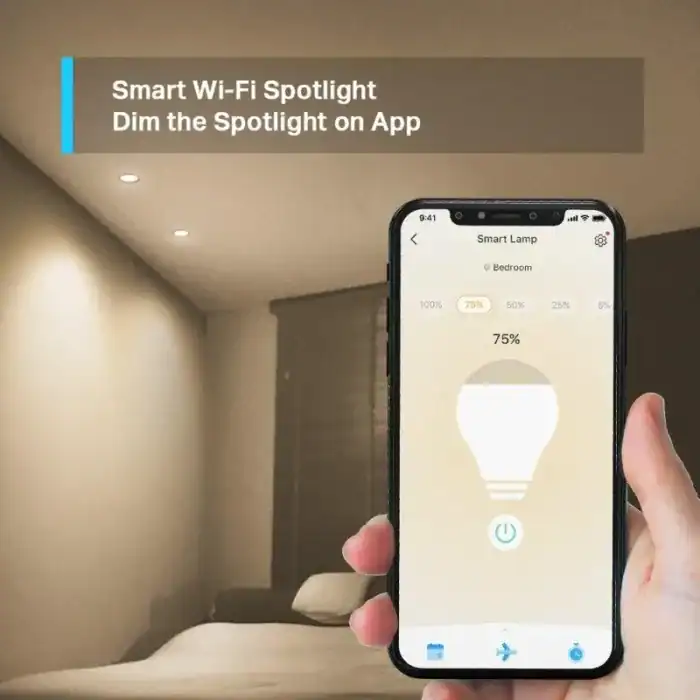 bombilla inteligente gu10 tp link led 2700k blanco ajusta wifi