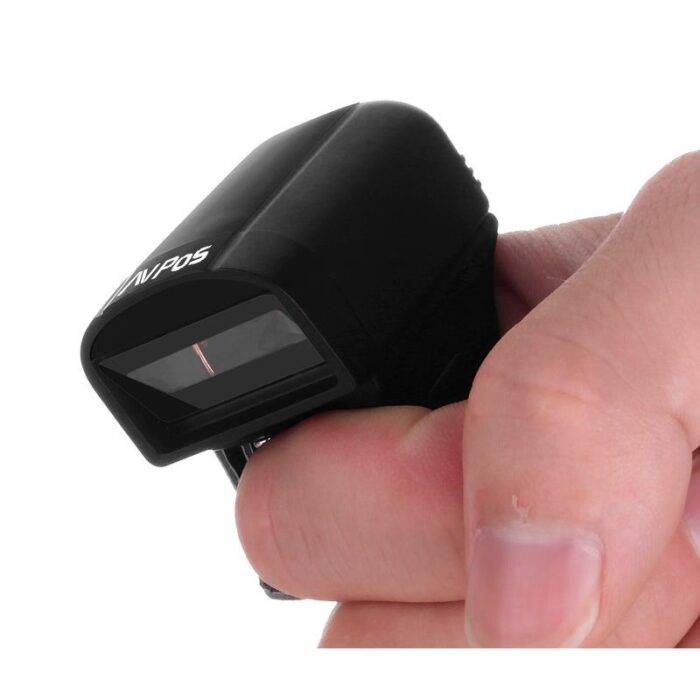 lector codigos avpos bt02 portatil finger bluetooth 1d + 2d + qr