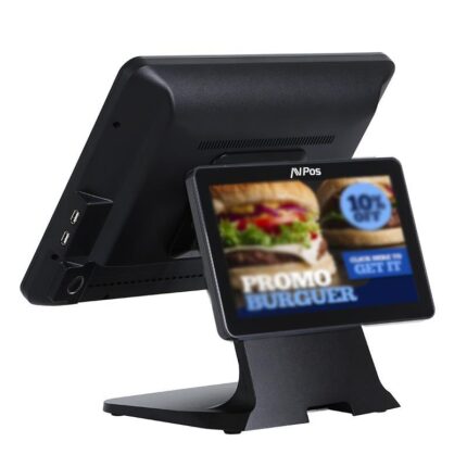 tpv avpos k5000 15" aluminio tactil intel i7 tpm/8gb/ssd500gb/2ªpan/w11p 3y