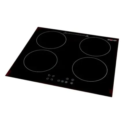 placa inducciÓn 4 fuegos 7200w encastre + sobremesa muvip