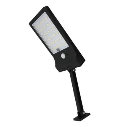 farola led solar 3000k/4000k/6500k 350lm + sensor + mando elbat