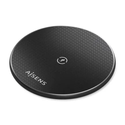 base de carga aisens wireless smartphone 15w black
