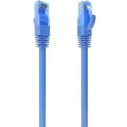 cable de red cat.6 utp 0.30m aisens blue