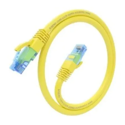 cable de red cat.6 utp 0.3m aisens yellow
