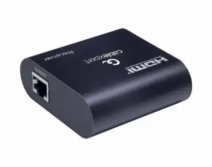 Adaptador Ethernet compacto, compatible con redes LAN y conectividad confiable.