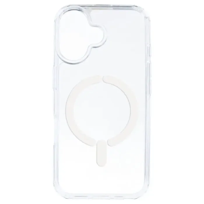 funda para iphone 16 plus transparente magsafe