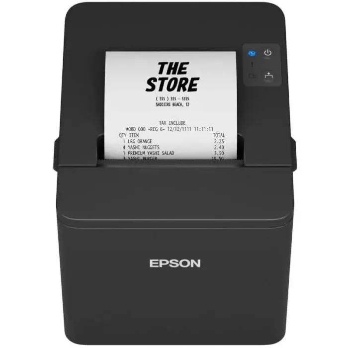 impresora epson termica tm t20iv usb + serie black