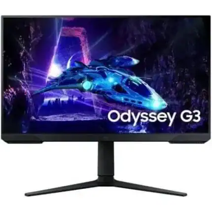 Monitor gaming Samsung Odyssey G3, pantalla de alta resolución, ideal para gamers y trabajo, tecnología avanzada.