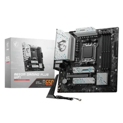 placa base gigabyte ga b650m gaming plus wifi am5 matx 4xddr5 hdmi dp