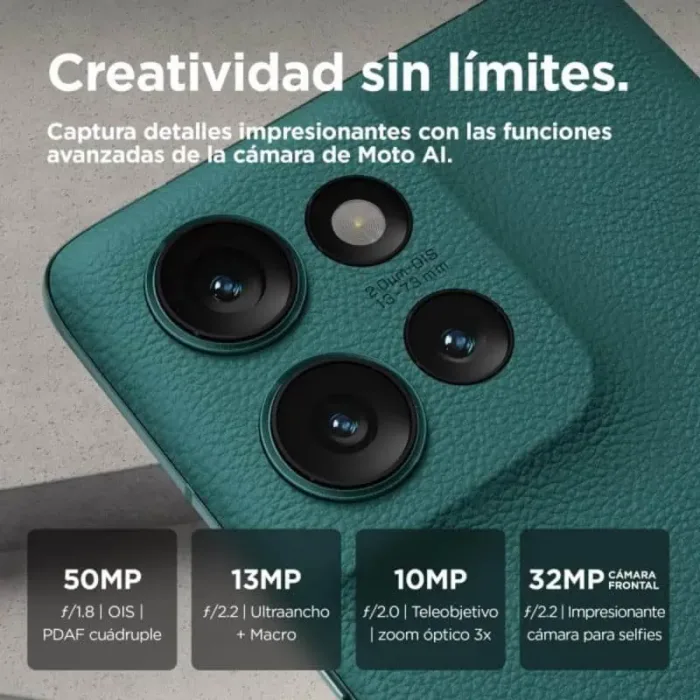smartphone motorola edge 50 6.67 12gb/512gb/50mp/5g green