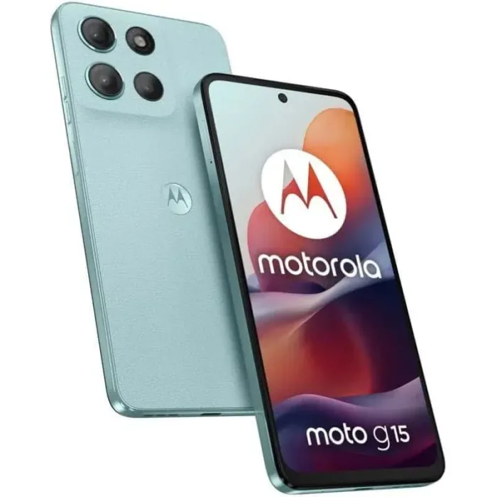 smartphone motorola moto g15 6.72 8gb/512gb/50mp/4g blue