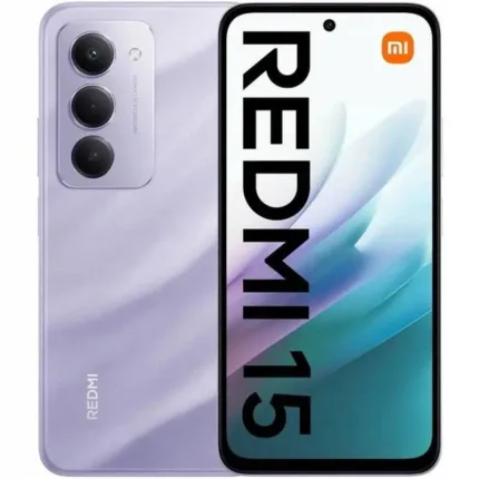 smartphone xiaomi redmi 15 6.9 8gb/256gb/50mp/nfc/4g purple