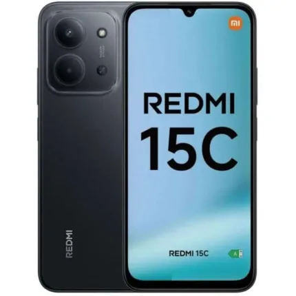 smartphone xiaomi redmi 15c 6.9 4gb/128gb/50mp/nfc/5g black