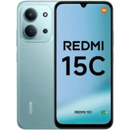 smartphone xiaomi redmi 15c 6.9 4gb/128gb/50mp/nfc/5g green