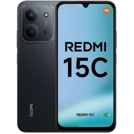 smartphone xiaomi redmi 15c 6.9 4gb/256gb/50mp/nfc/4g black