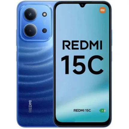 smartphone xiaomi redmi 15c 6.9 4gb/256gb/50mp/nfc/4g blue