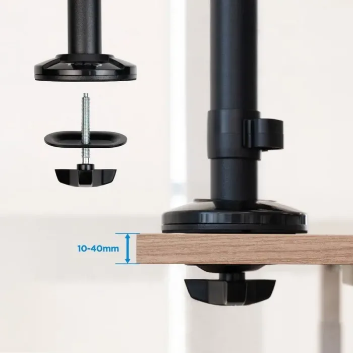 soporte de mesa avpos 4 1 para tpv/monitor/impresora/datafono