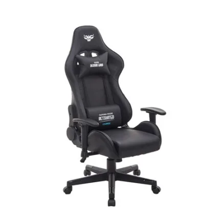 silla gaming serie demon lord negra cromad