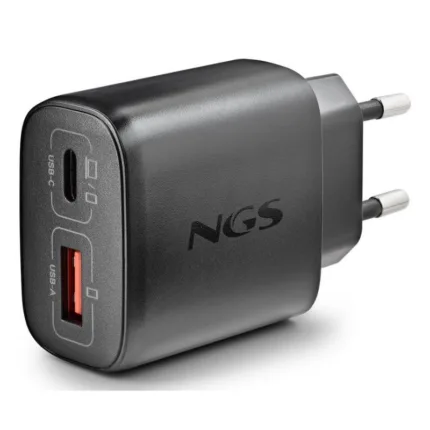 cargador de pared ngs era gan 2xusb c/usb a 45w black