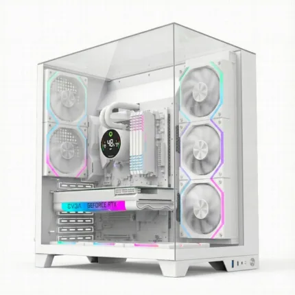 ordenador gaming infinity pro white rgb r7 9800x3d/32gb ddr5/ssd1tb nvme/wifi/r.liq/800w/w11pro