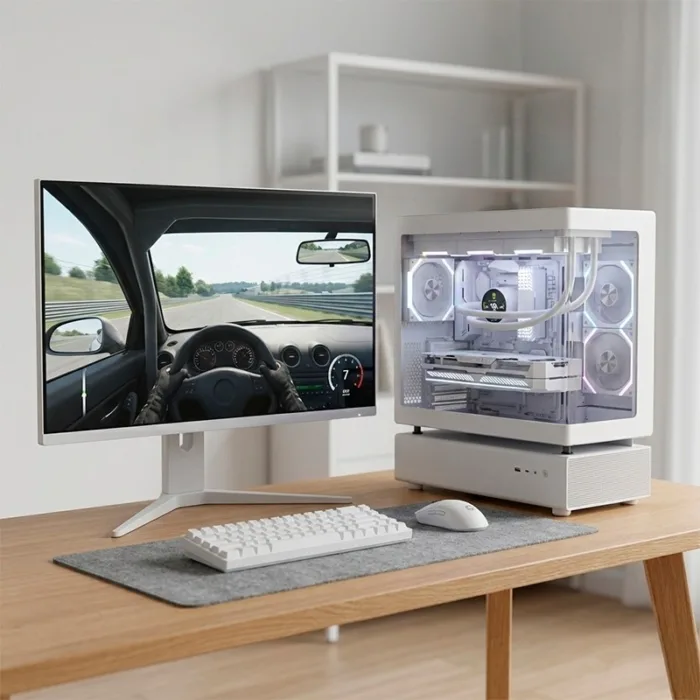 ordenador gaming n80 white rgb i5 14600k/32 ddr5/1tb nvme/wifi/ref.liq/800w
