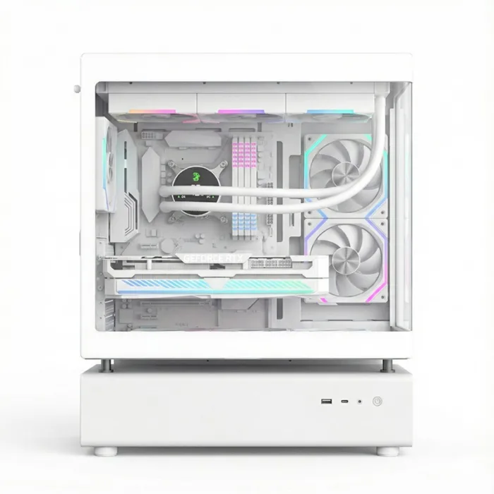 ordenador gaming n80 white rgb i7 14700k/32g ddr5/ssd1tb nvme/wifi/ref.liq/800w