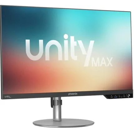 ordenador phoenix aio unity 24 i5 12400/8gb/ssd500gb/wifi/webcam/ergo/w11p black