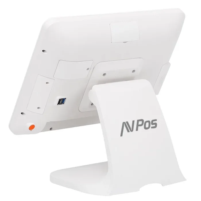 tpv avpos k5000 plus 15 aluminio intel i7/8gb/128gb/lan 1000/wifi/multim 3yr gar/2�pantalla/w11pro white