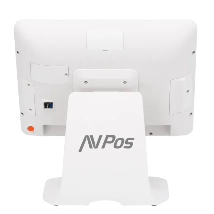 tpv avpos k5000 plus 15 aluminio intel i7/8gb/128gb/lan 1000/wifi/multim 3yr gar/2�pantalla/w11pro white