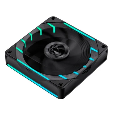 ventilador gm 12cm adicional gaming claw chasis argb silencioso black