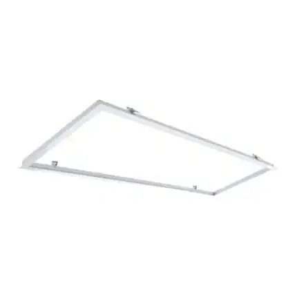 Lámpara LED de techo empotrada para iluminación eficiente y moderna en espacios interiores.