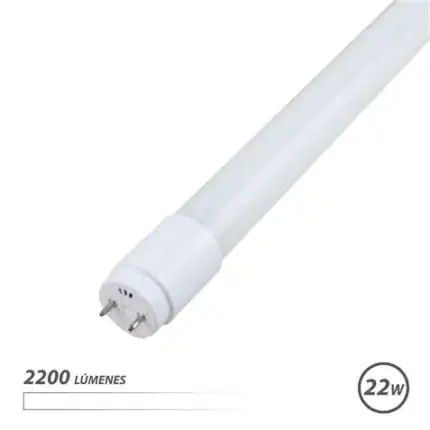 Lámpara LED de 2200 lúmenes, eficiencia energética de 22W, ideal para oficinas y viviendas en Canarias.