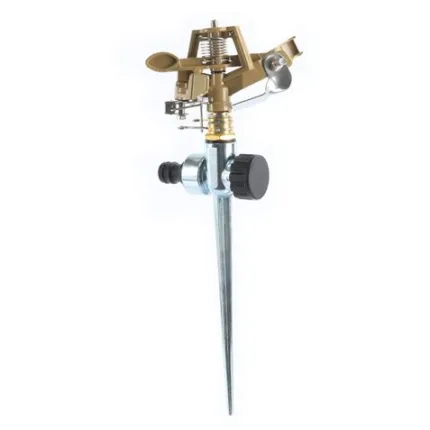 aspersor de riego metÁlico 360º 3/4 mader