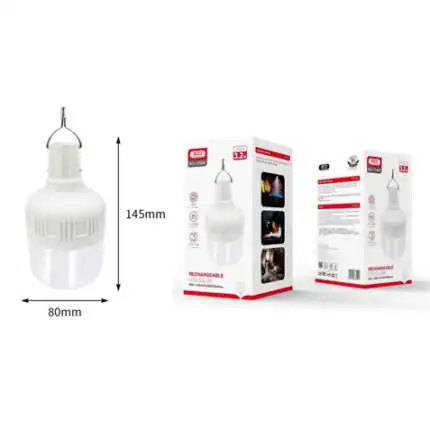 Lámpara LED recargable de 3.2W con diseño compacto y eficiente, ideal para iluminación portátil y de.