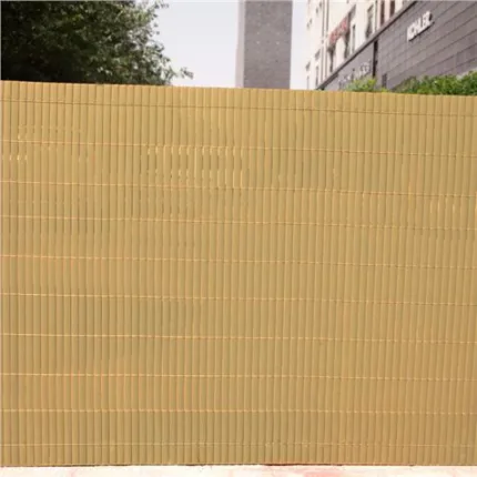 caÑizo plÁstico doble cara 1.5x3 metros marron claro sungarden