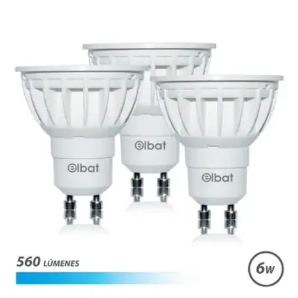 Bombilla LED inteligente de 6W para domótica y gestión energética, compatible con smart homes.