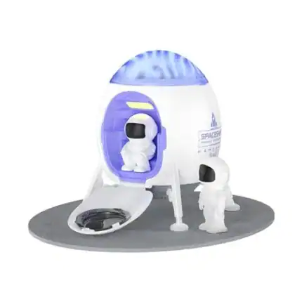 Nave espacial infantil con astronautas de juguete, ideal para educación y diversión en tecnología y.