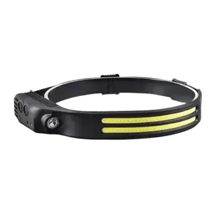 Cinta LED recargable para actividades nocturnas y deportes al aire libre, ideal para seguridad y vis.