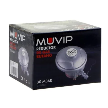 reductor de gas butano 30mbar muvip