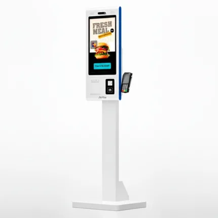 kiosko autoservicio avpos smartline suelo 27 i5 10th/8gb/256gb/wifi/printer/2d/w11pro white