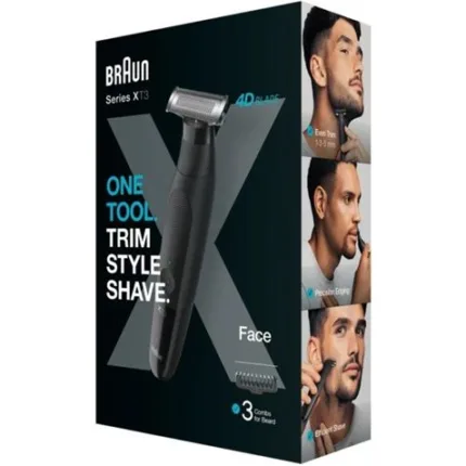 recortadora serie x xt3100 con bateria 3 accesorios braun