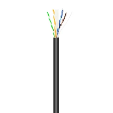 cable de red bobina cat.6 utp 100m aisens black