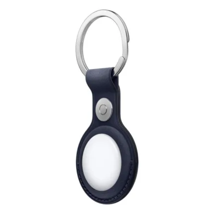 llavero apple airtag blue